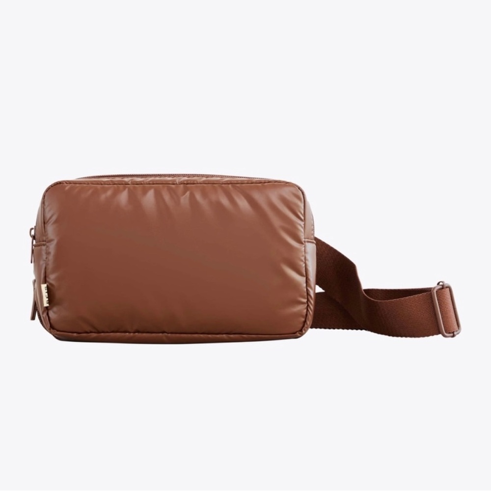 Beis Air Expandable Pouch in Maple